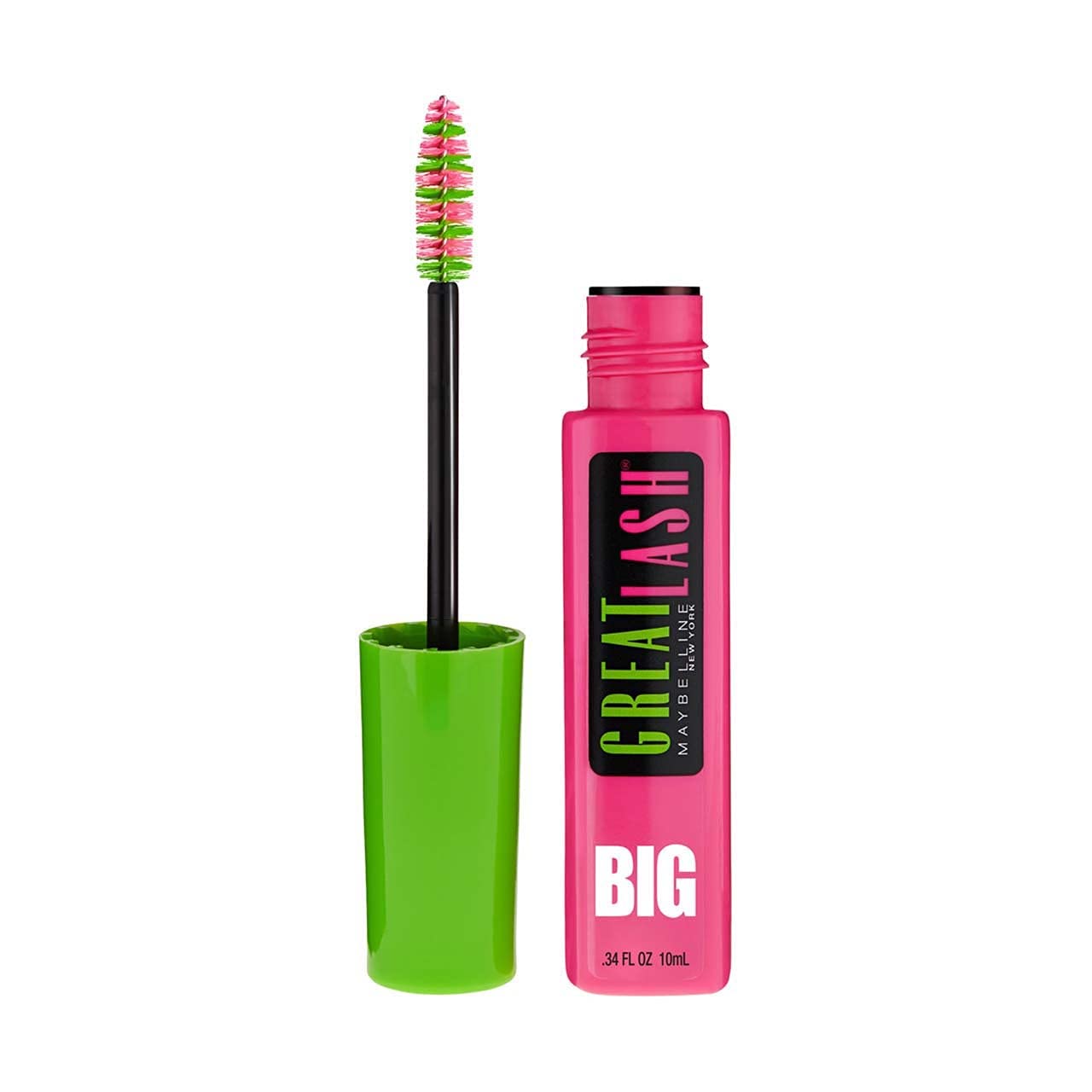 Maybelline Great Lash Big Washable Mascara, Very Black [131], 0.34 oz