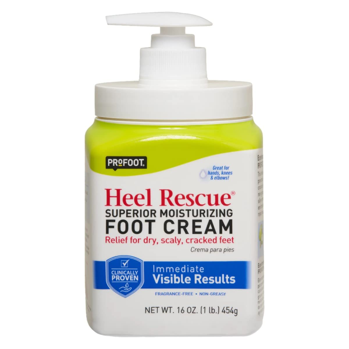 ProFoot Heel Rescue Superior Moisturizing Foot Cream 16 oz (Pack of 4)