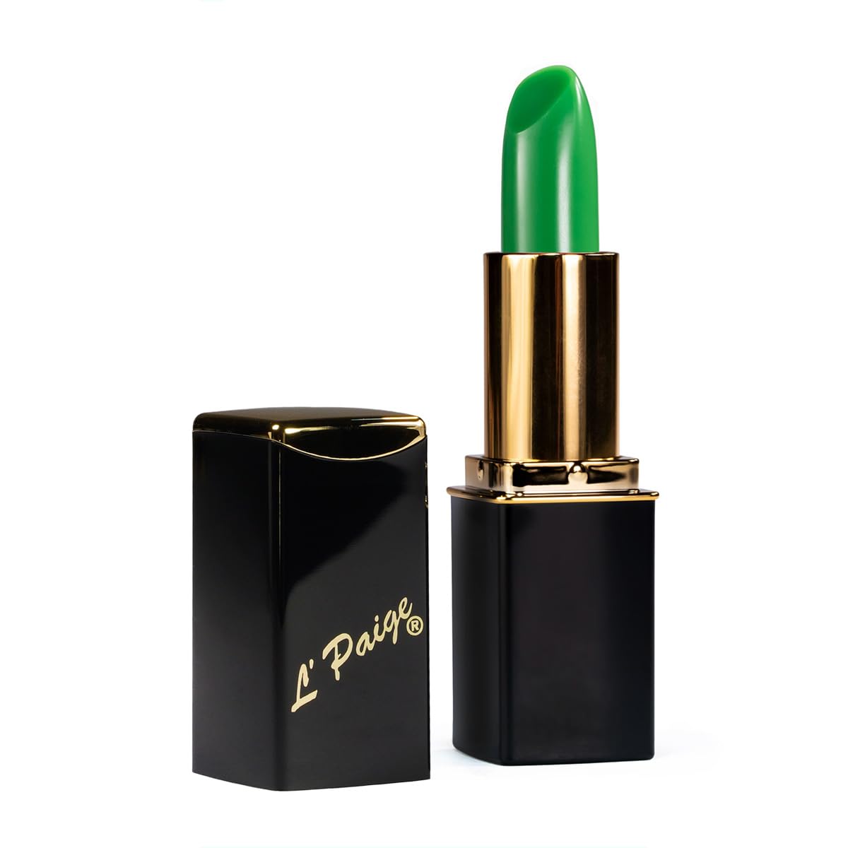 L'Paige LGR - GREEN CHANGEABLE Lipstick, Aloe Vera Based, Long-lasting, Moisturizing