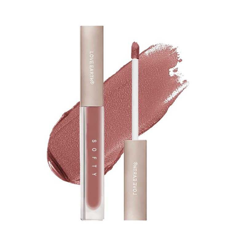 Love Earth Softy Tinty Lipstick  Cloud Drip| Vitamin E, Squalane & Peptides Infused Hydrating Lip Tint  1.5Ml