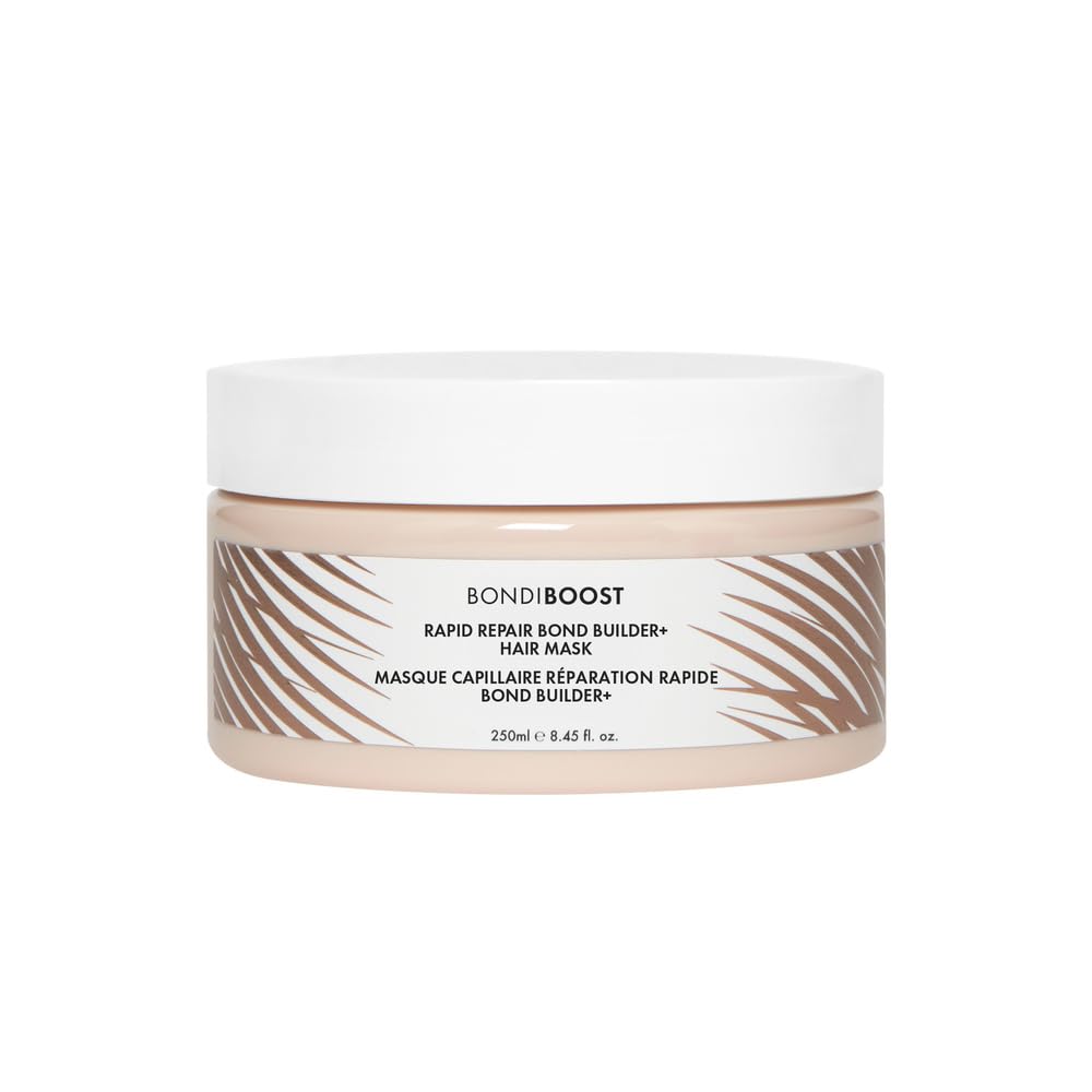 BONDIBOOST Rapid Repair Bond Builder + Hair Mask for Damaged Hair [8.45 fl oz], Deep Conditioning Treatment + Restores Strength 
