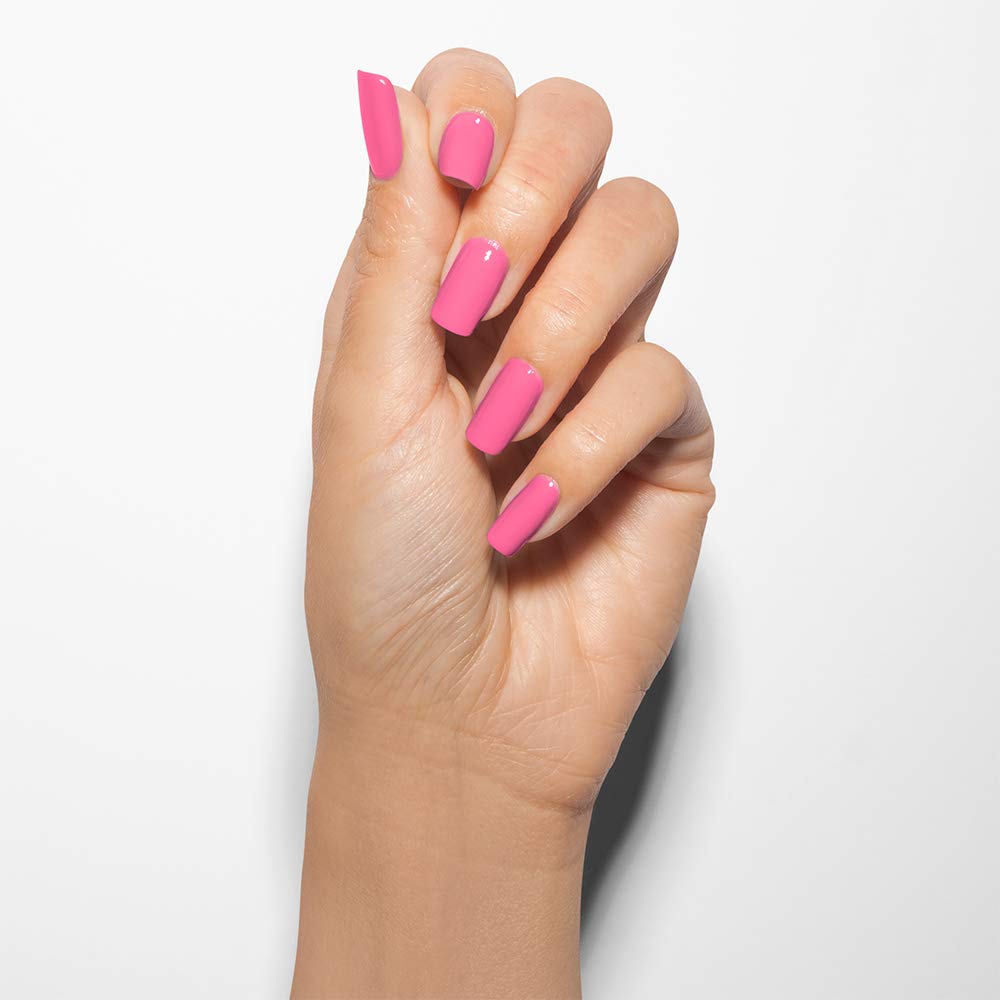 Morgan Taylor Nail Lacquer (Make You Blink Pink) Bright Pink Nail Polish, Finger Nail Polish, Long Lasting Nail Polish, Bright P