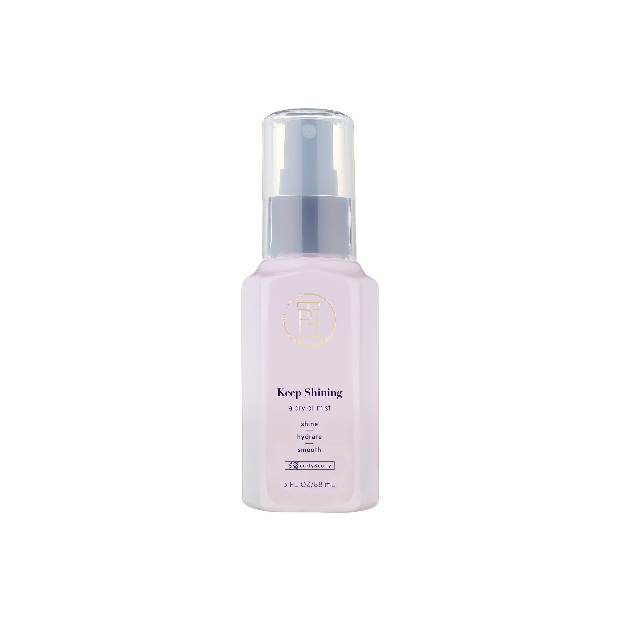 Tph By Taraji Keep Shining Dry Oil Mist For Coily & Curly Hair | Protective Gloss & Hair Shine Spray Helps Reduce The Look Of Sp