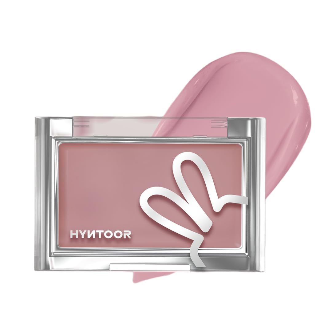 HYNTOOR 2in1 Cream Blush and Concealer, LongWearing Moisturizing Formula with High Coverage, SkinLike Finish (Blush MV01, 3G