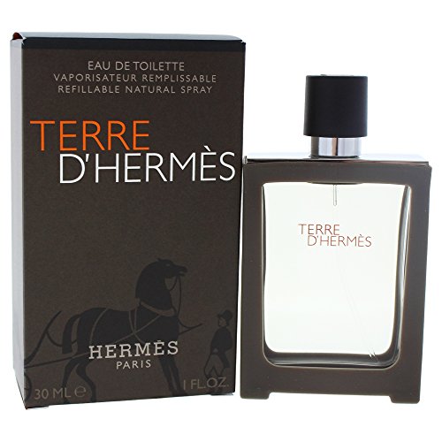 Hermes Terre Eau De Toilette Spray For Men, 1 Ounce