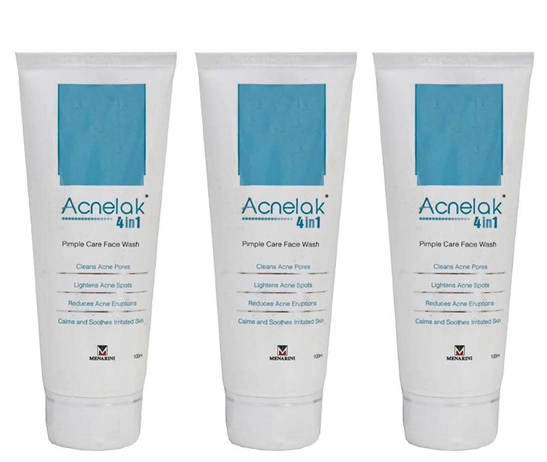 Acnelak Pimple Care Face Wash 100MlPack Of 3