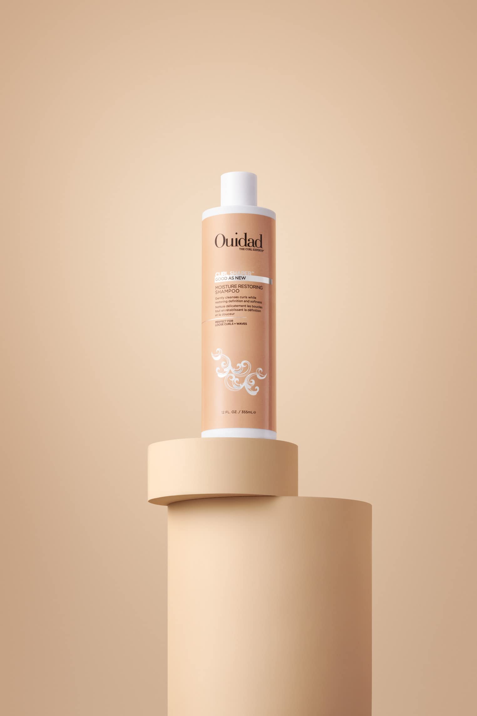 Ouidad Curl Shaper Good As New Moisture Restoring Shampoo, 12 Fl Oz