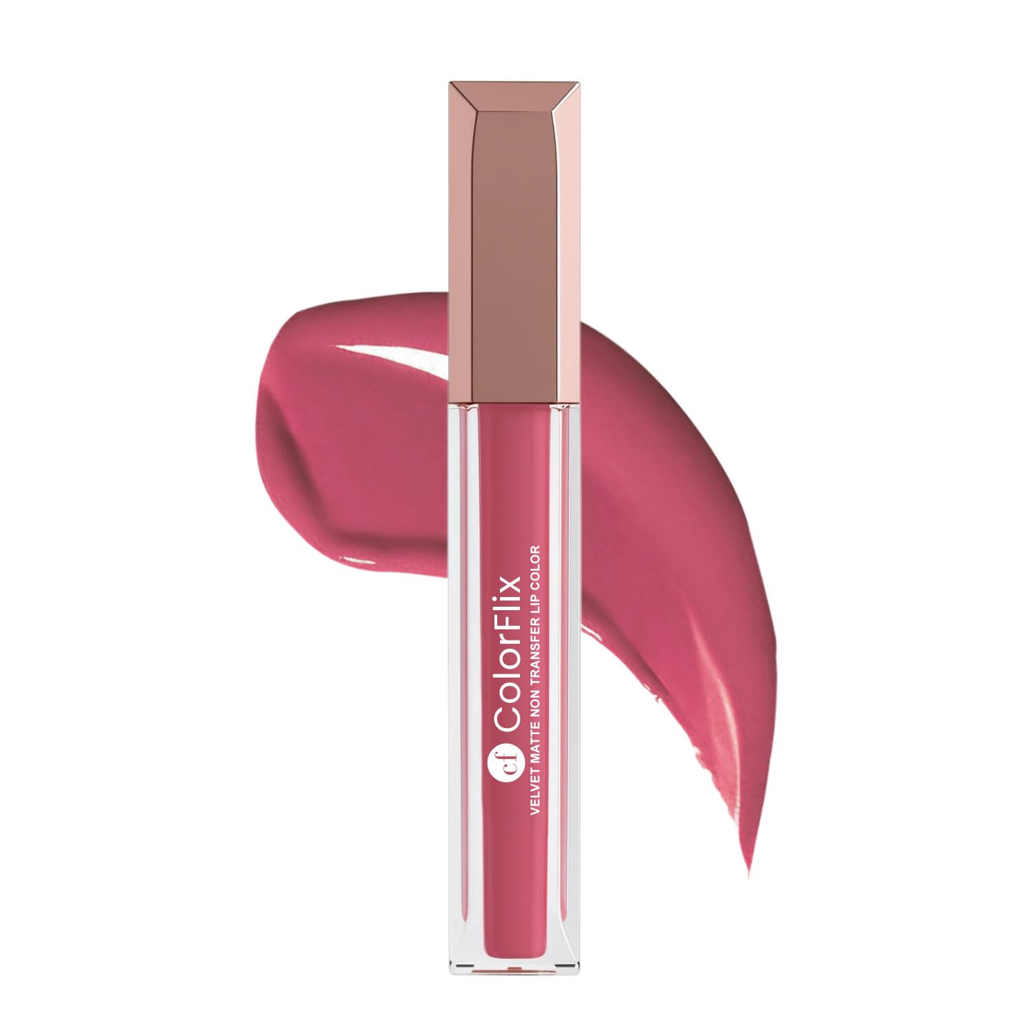 Colorflix Velvet Matte Non Transfer Lip Color, LongLasting, SmudgeProof, Waterproof Liquid Lipstick, High Pigment, Lightweight