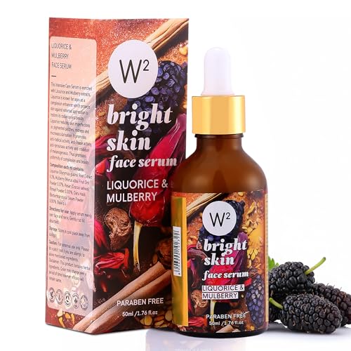 W Bright Skin Face Serum With Liquorice & Mulberry | Brightening, Pigmentation Care & Pollution Defense |Anti-Dark Spots| For Ac