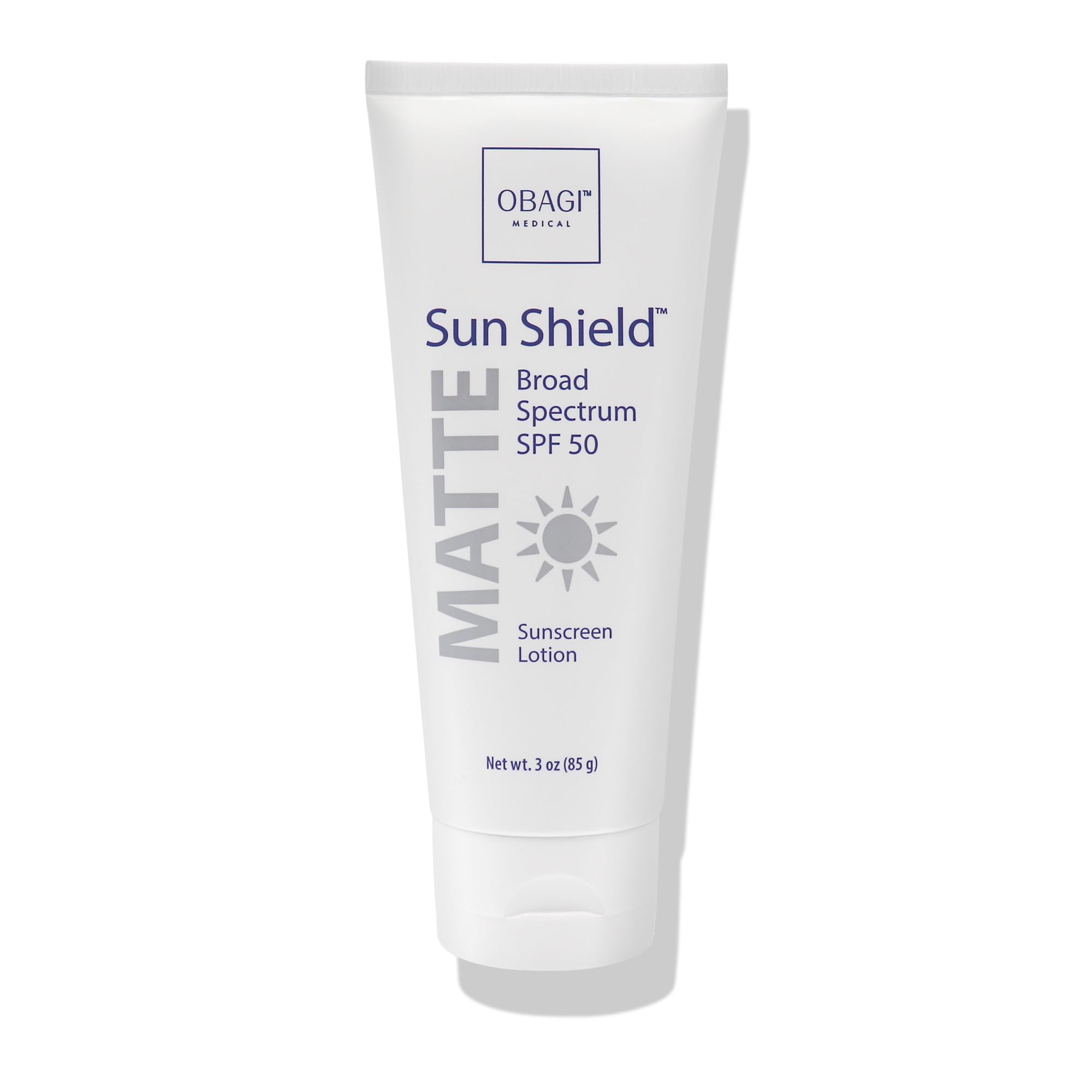 Sun Shield Matte SPF 50 by Obagi for Unisex - 3 oz Sunscreen