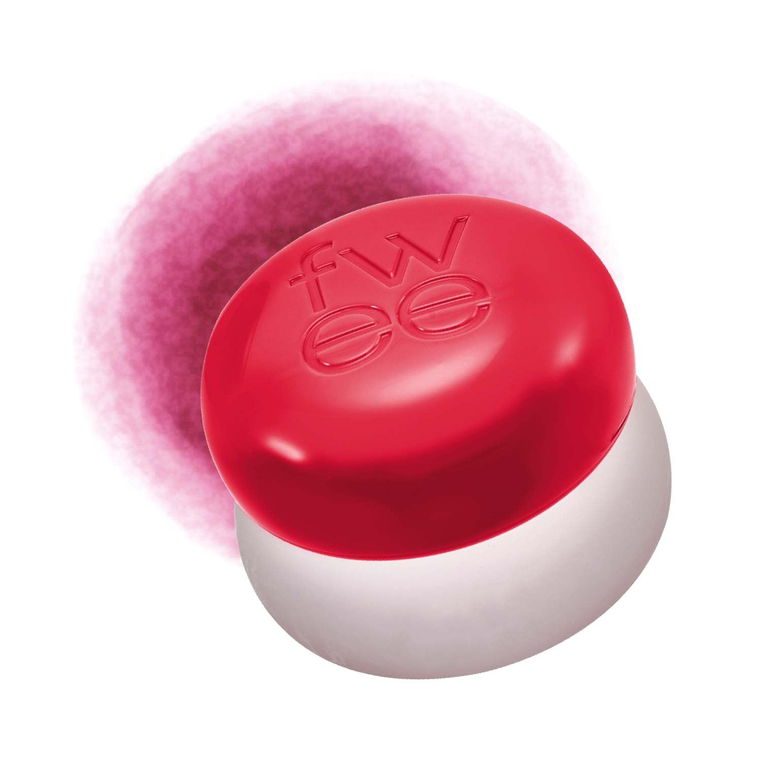 fwee Lip&Cheek Blurry Pudding Pot | Reddish Moment - Greedy | Makeup Blush, Buildable Lightweight, Multi-Use Soft Matte Finish |