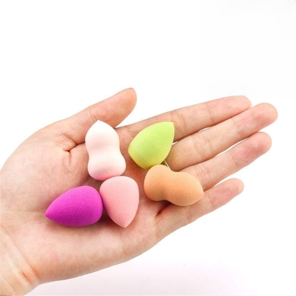 Pink Planet Mini Makeup Blender Sponge Set Of 10  Small Beauty Sponges For Precise Blending  Under Eye Concealer Nose Contour 
