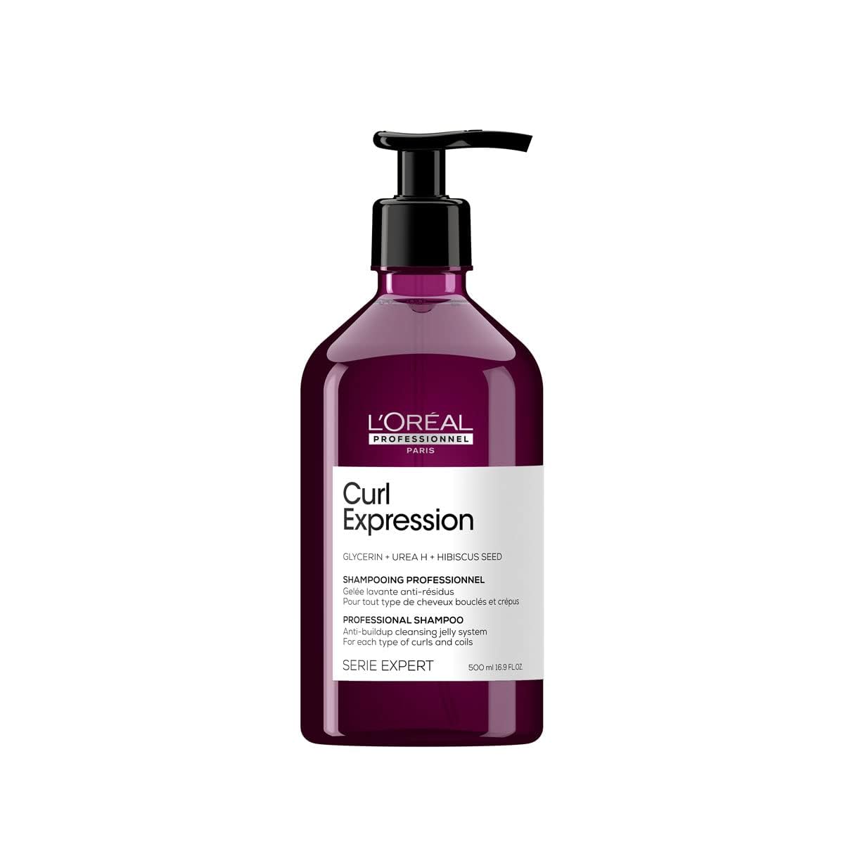 L'Oreal Professionnel Curl Expression Anti Buildup Shampoo | Gently Cleanses & Eliminates Buildup | For Curly and Coily Hair Typ