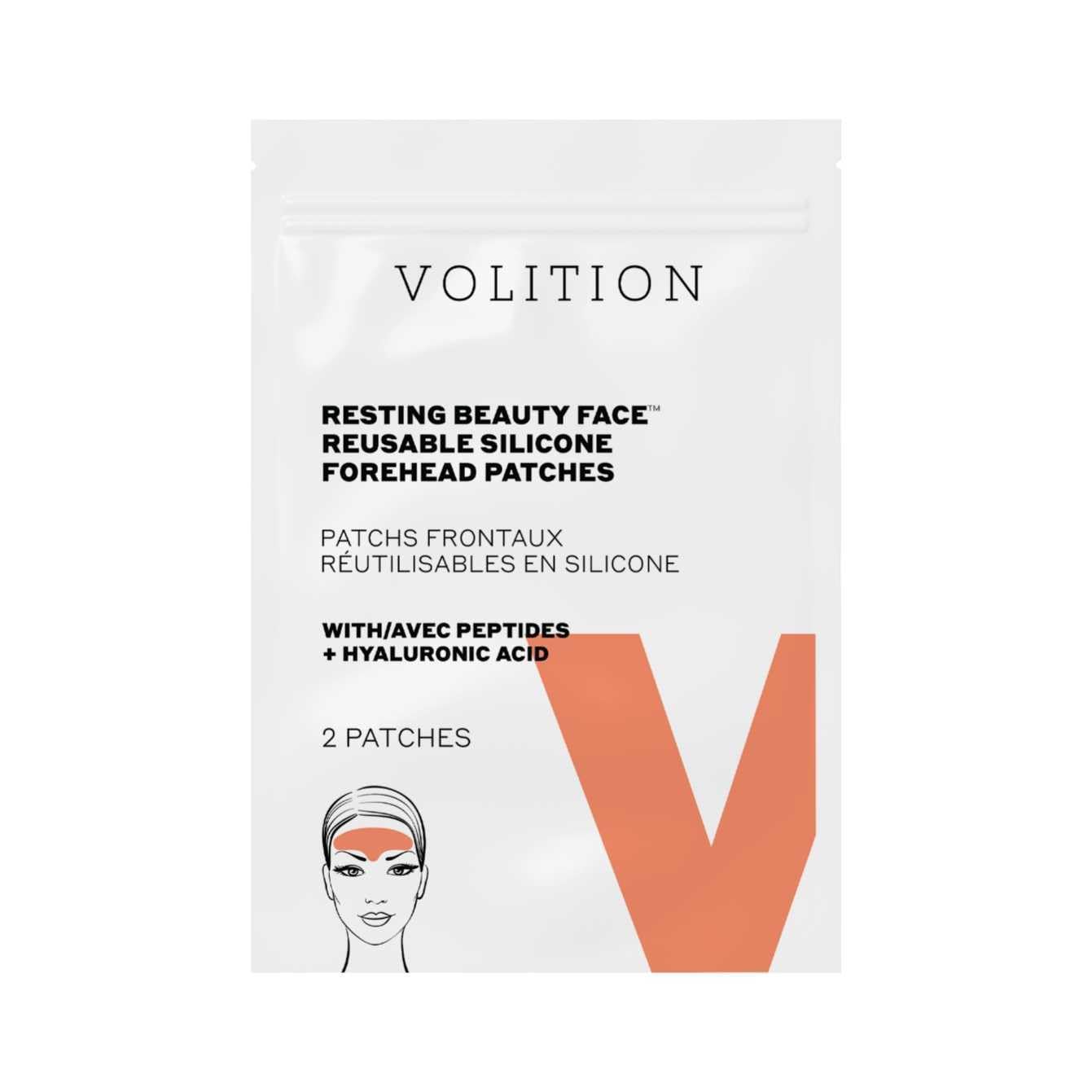 Volition Beauty Resting Beauty Face Reusable Silicone Forehead Patches