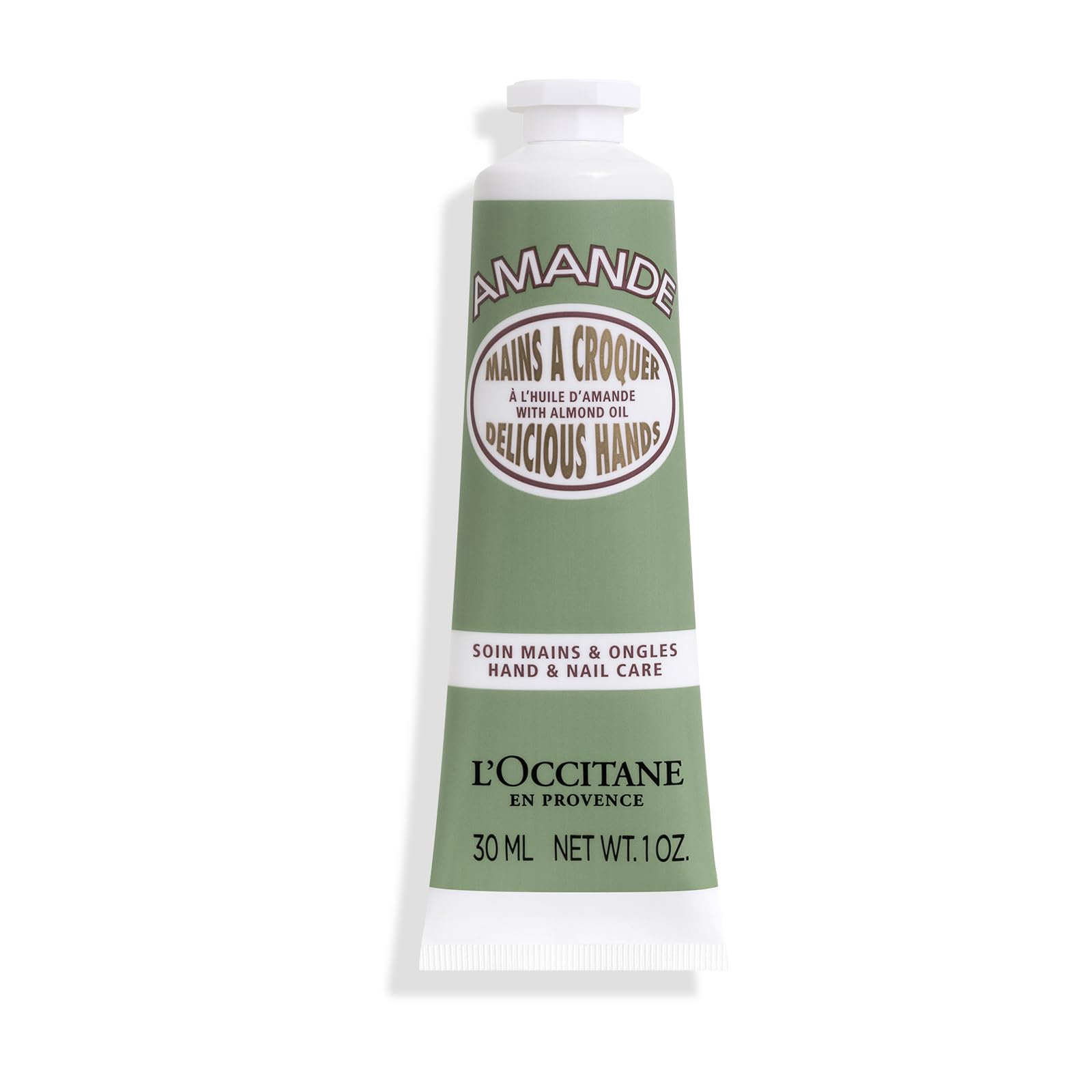 L'Occitane Almond Delicious Hands Moisturizing Hand Cream Enriched with Almond Oil 1.00 fl oz