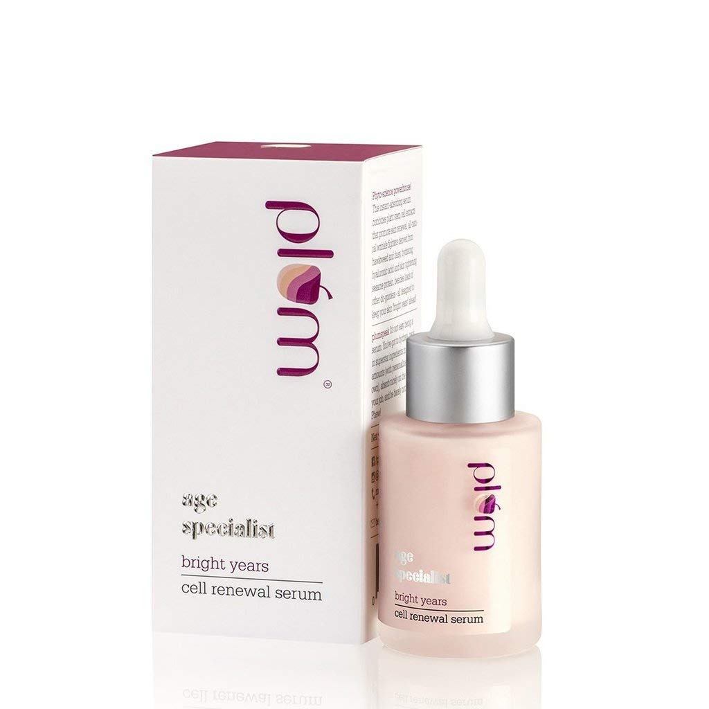 Plum Bright Years Cell Renewal Serum| UltraHydrating Serum | For All Skin Types | 100% Vegan, Cruelty Free | 30Ml