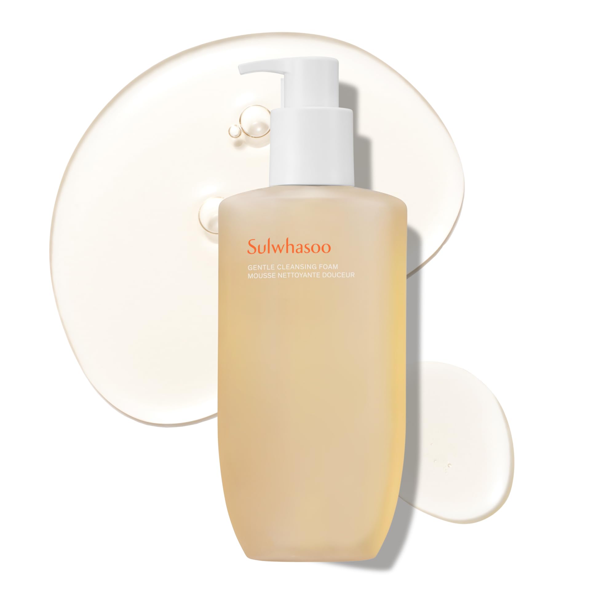 Sulwhasoo Gentle Cleansing Foam Jumbo - Hydrating Daily Gel-to-Foam Facial Cleanser with Korean Herbal Ingredients | Removes Mak