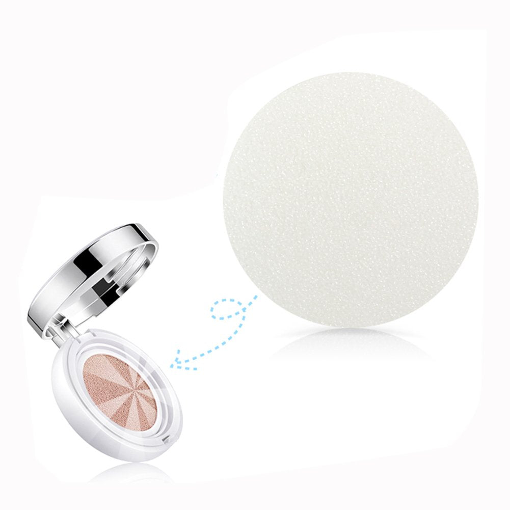 8 Pcs Air Cushion Sponge Core Makeup Sponge Powder Puff for BB CC Cream Liquid Foundation DIY(White)