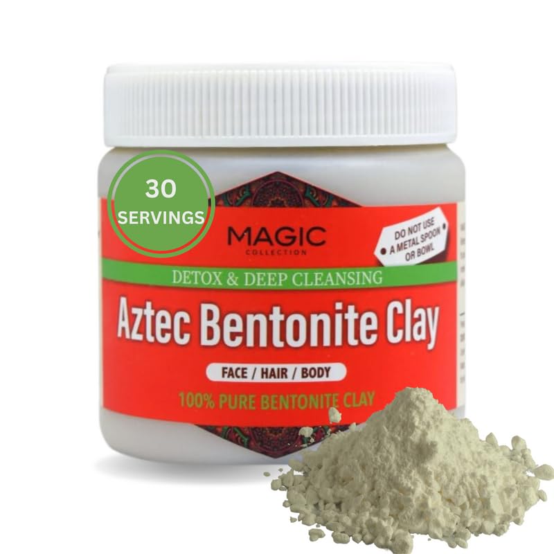 Aztec Bentonite Clay - Detox & Deep Cleansing