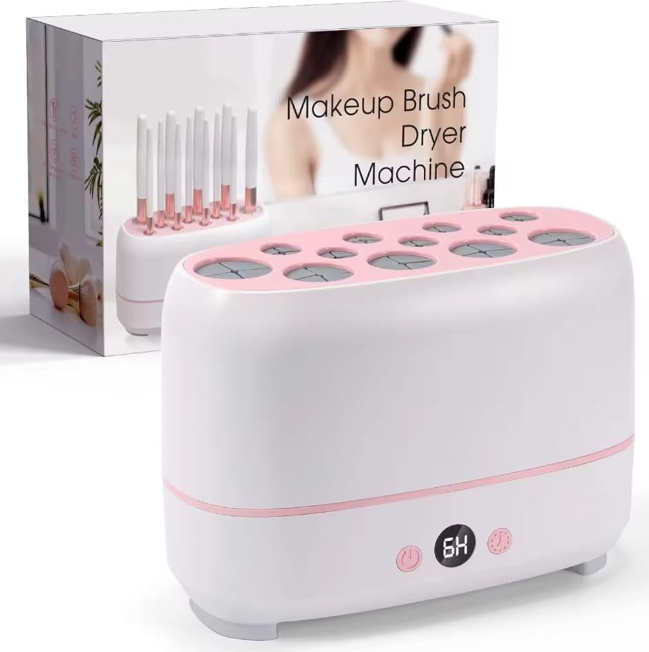 Crobat Make Up Brush Cleaner Dryer Professional Makeup Brush Cleaner And Dryer Machine With Dryer Sponges