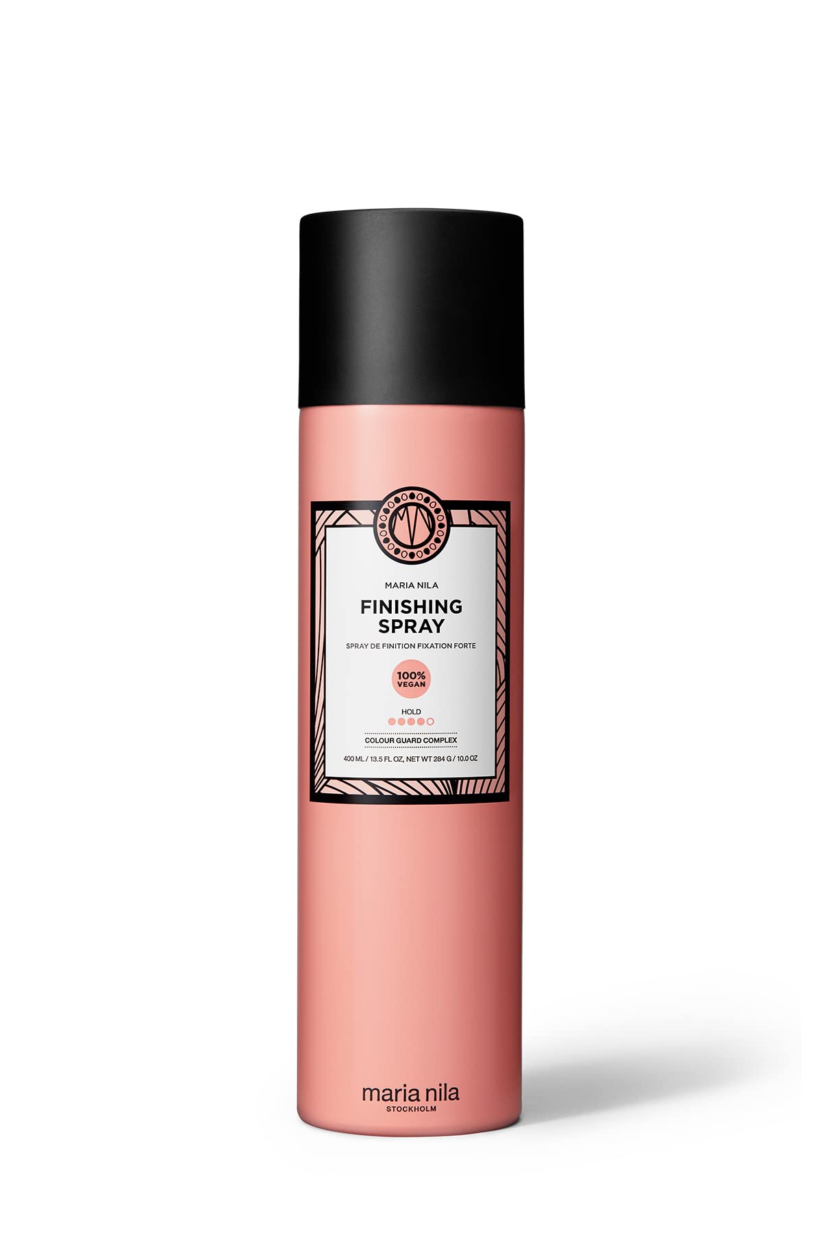 Maria Nila Finishing Spray, 13.5 Fl Oz, Hold 4/5, Antioxidant Preserves Hair Color, 100% Vegan & Sulfate/Paraben free