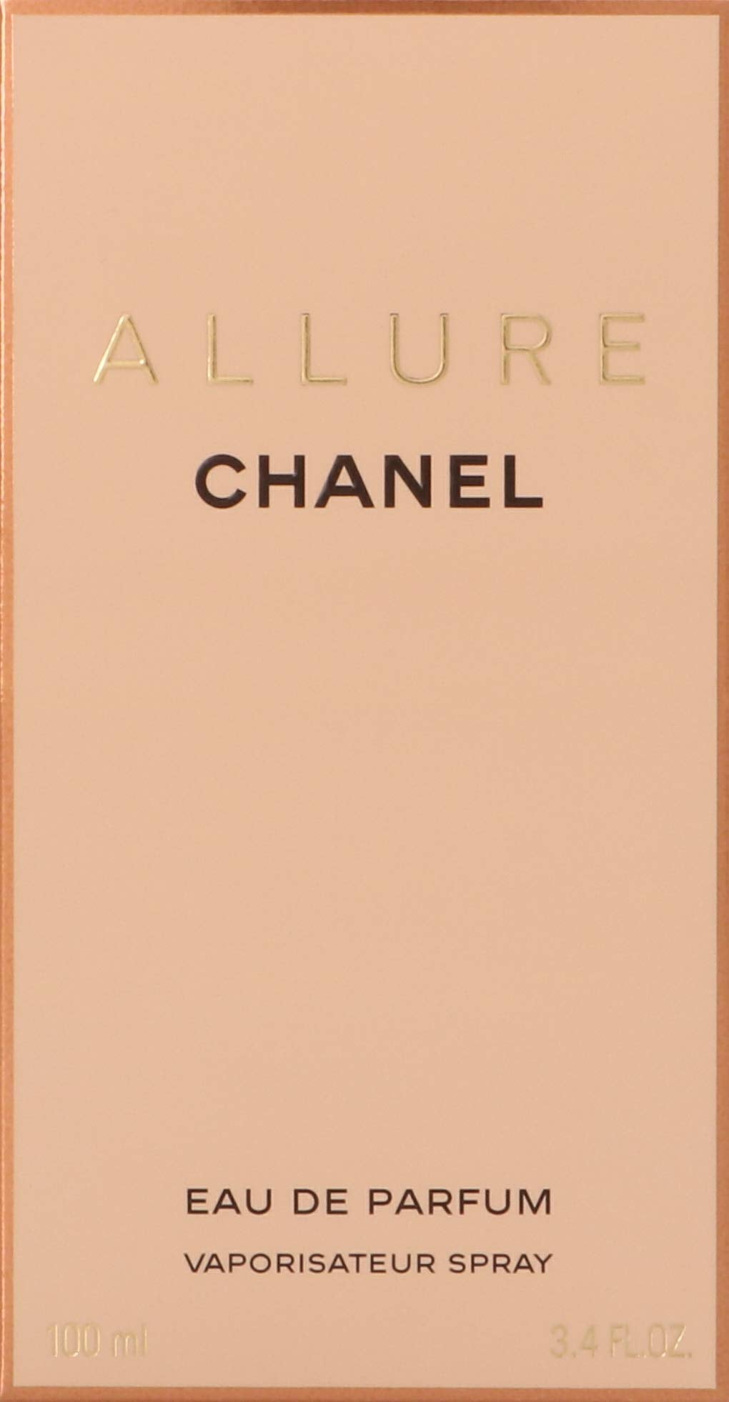 Allure By Chanel For Women, Eau De Parfum Spray, 3.4 Ounce