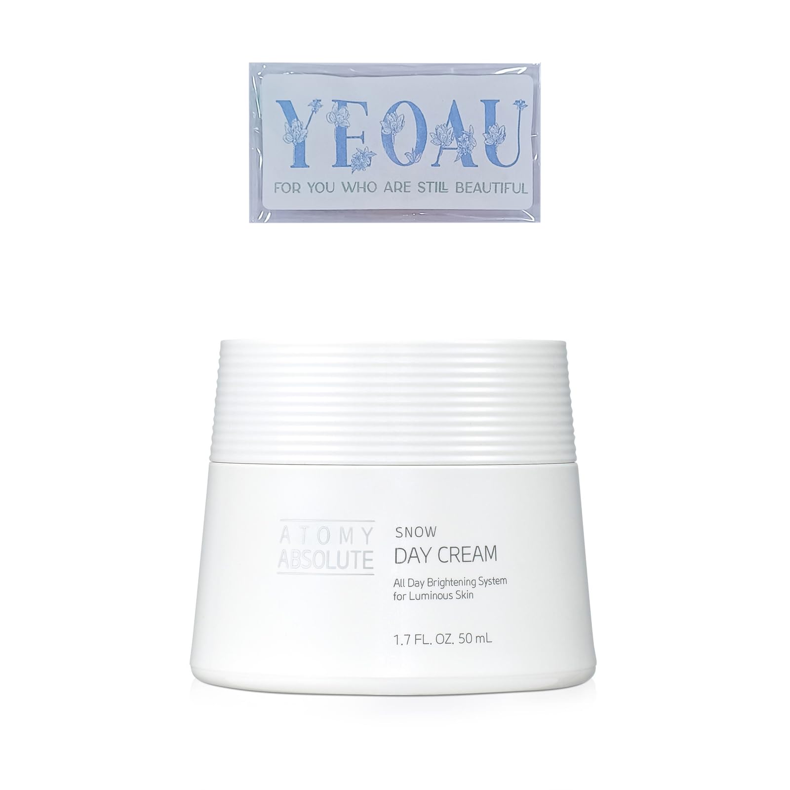 Hydrating Gel Cream for Winter Dry Skin, Moisturizing Formula for Everyday Use, For Atomy Absolute Snow DAY Cream (1.7fl.oz. / 5