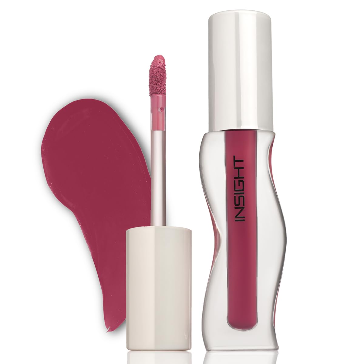Insight Hydra Creamy Lip Sheen  Runway Rose | Glossy Finish | 2 In 1 Lipstick + Gloss | Infused With Ceramides & Vitamin B5 | O