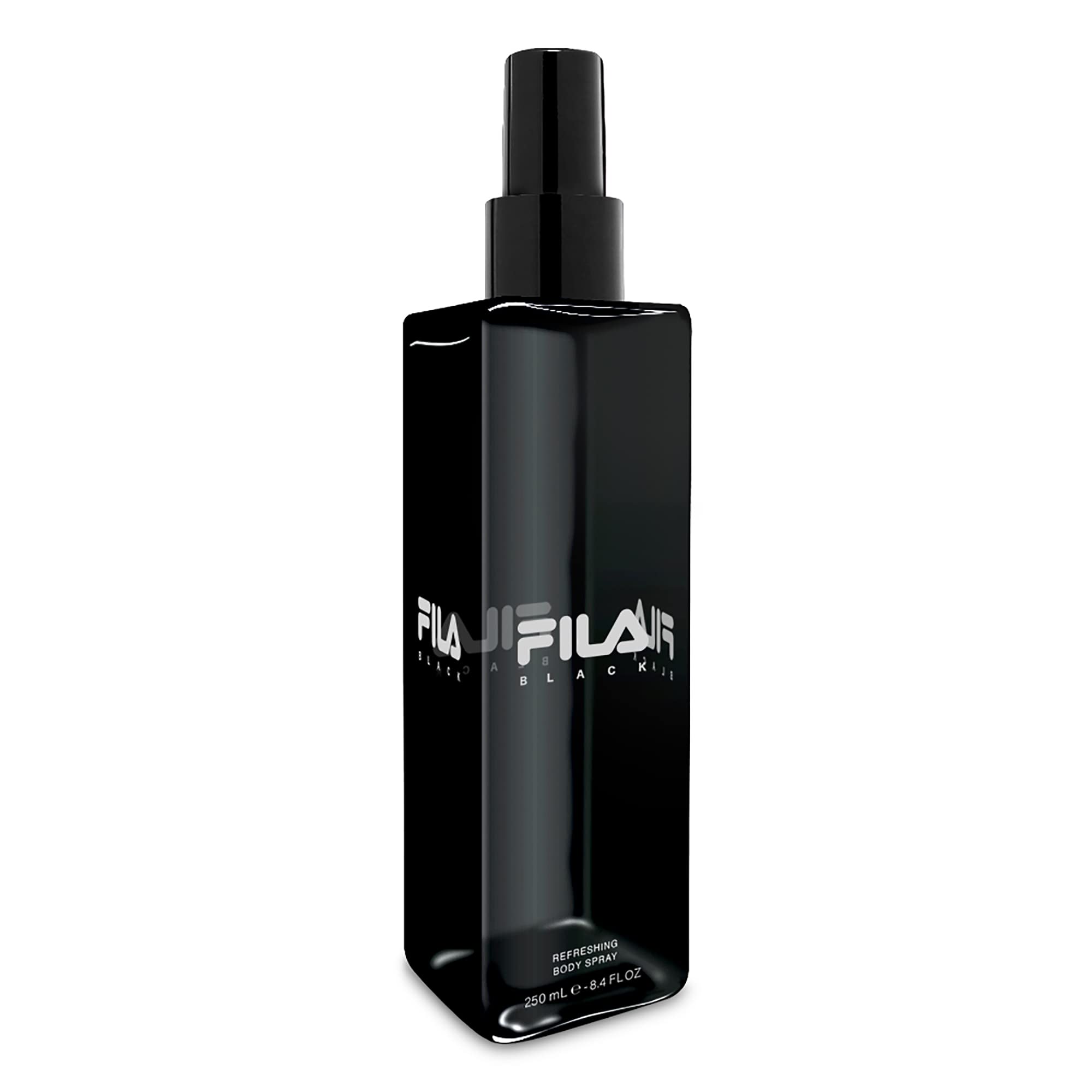Fila Black For Men - Invigorating Spicy And Floral Fragrance For Him - Extra Strength, Long Lasting Scent Payoff For All-Day Wea