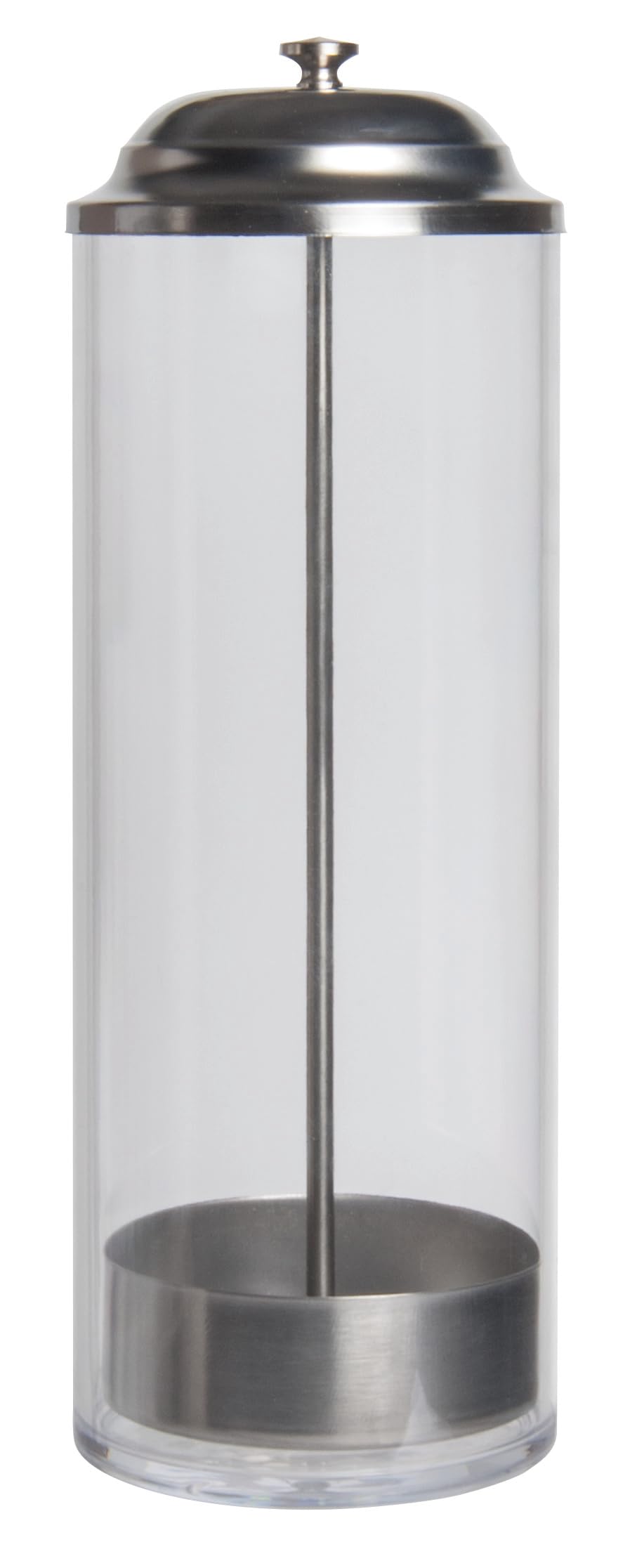 Diane Shatterproof Acrylic Disinfectant Jar for Sterilizing Hair Salon Shears, Combs, Barber Cleaning Supplies, Clippers, and Na
