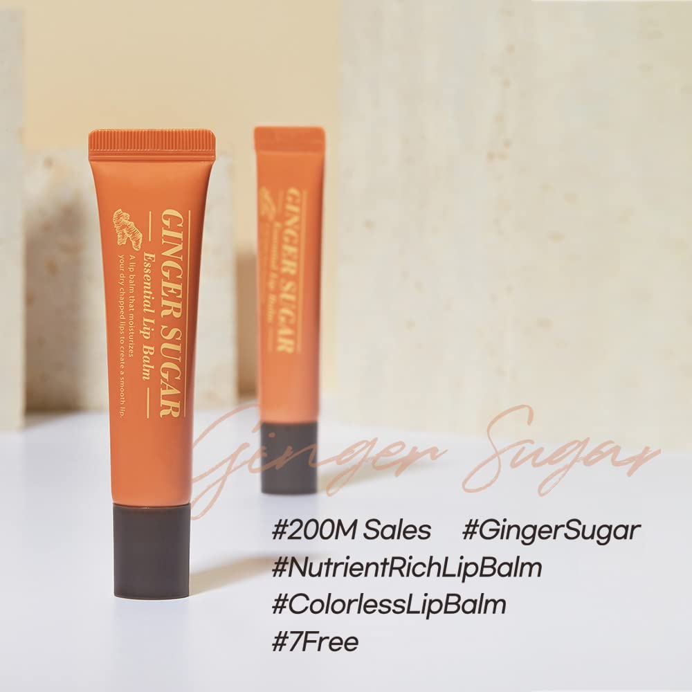 ETUDE Ginger Sugar Overnight Lip Mask 25g | Nourishing Korean Lip Care | Smooth & Hydrate Lips with Natural Ingredients