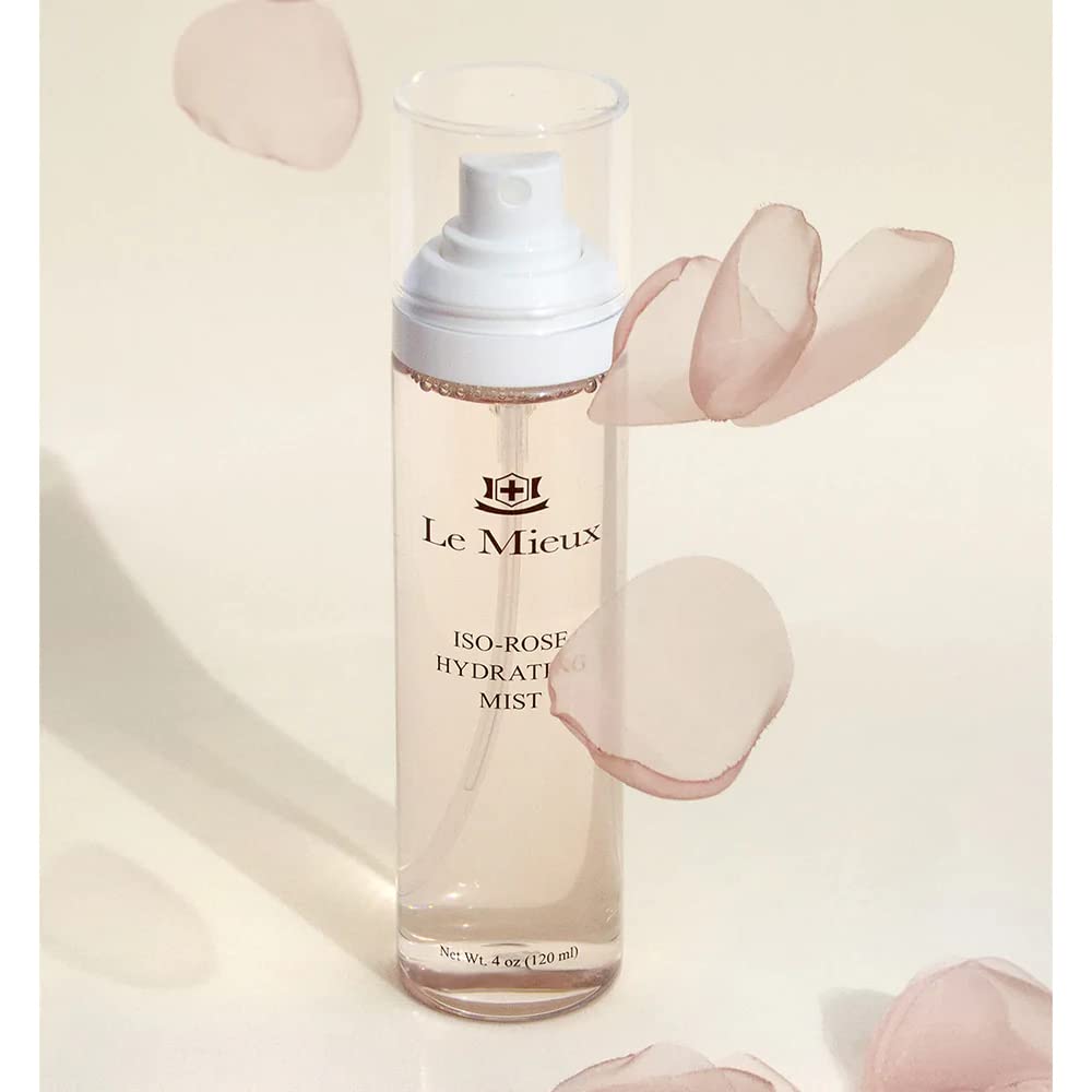 Le Mieux Skincare Iso Rose Hydrating Mist - Hydrating Face Mist with Minerals & Bulgarian Rose Water - Soothing Facial Spray for