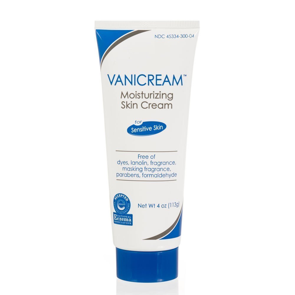 Vanicream Moisturizing Skin Cream for Sensitive Skin 4 oz (Pack of 7)