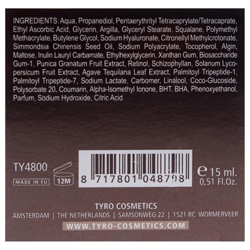 TYRO 4D Anti-Age Serum - Highly Advanced Healing And Revitalizing Serum - With An Intense Moisturizing, Anti-Wrinkle And Firming