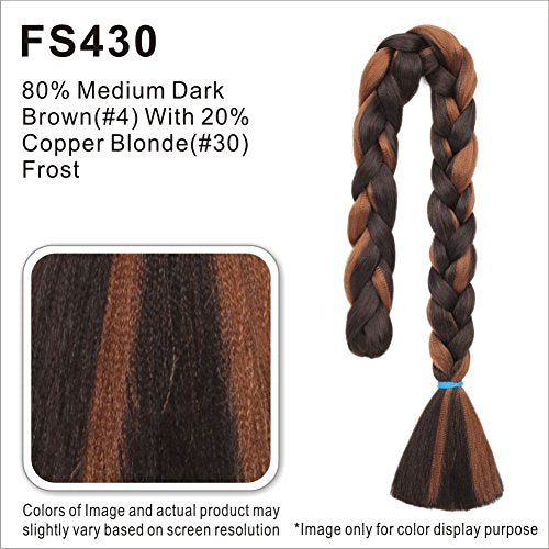 Vivica A Fox Hair Collection Hkbk16-V Human Hair Afro Curl Kinky Bulk Extension, Fs4/30, 5.8 Ounce