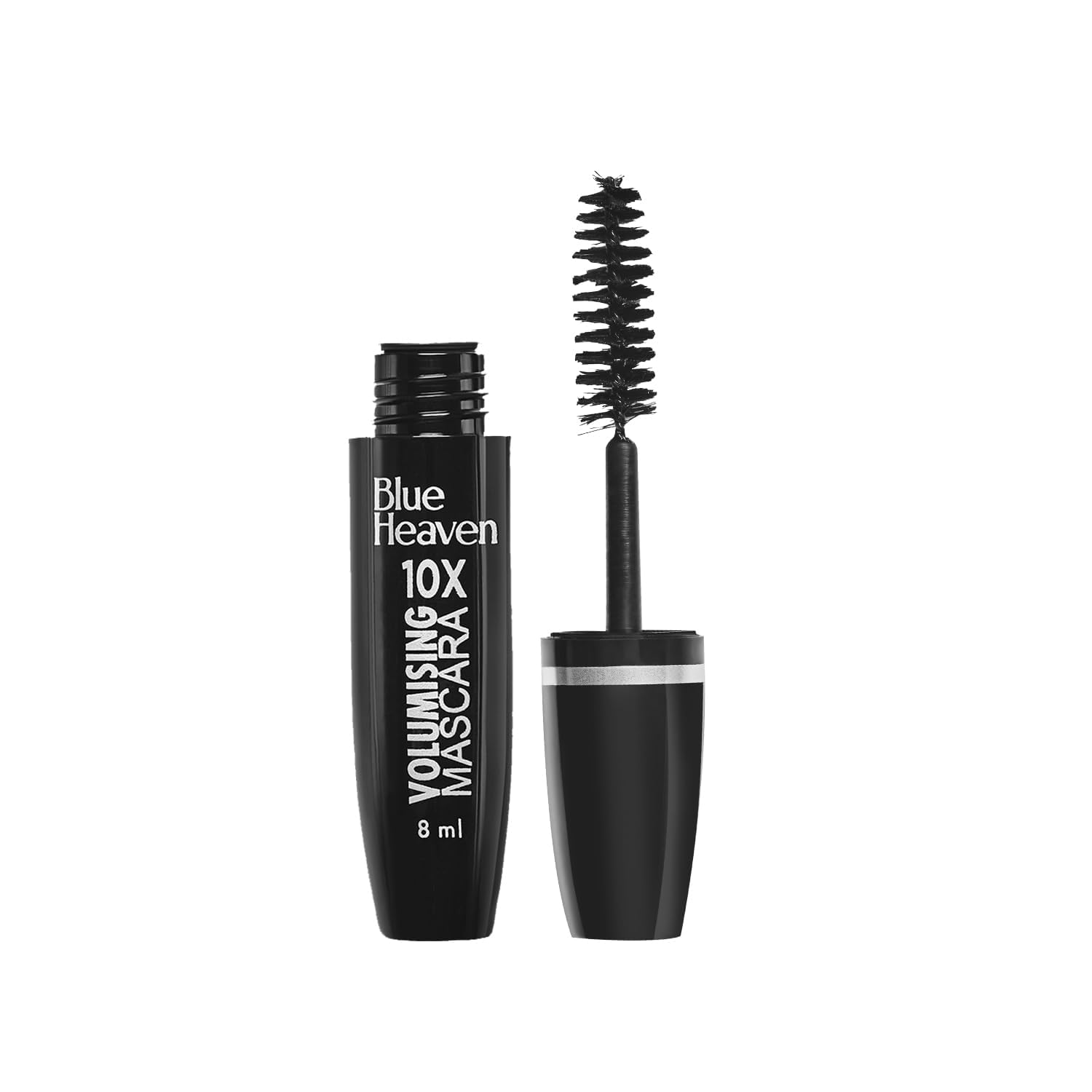 Pmw  Blue Heaven 10X Volumising Mascara | Waterproof & Smudge Proof | Light Weight Formula | Long Lasting Mascara For Women | S