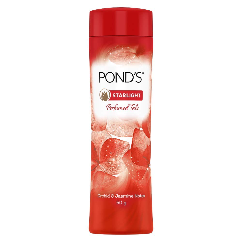 POND'S Starlight Talc 50g, Pack of 1