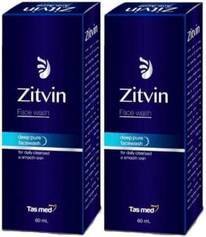 Zitvin Brightening & Acne Control Facewash For Clear, Fresh & OilFree Skin | Gentle Cleanser For Daily Use | Suitable For All S