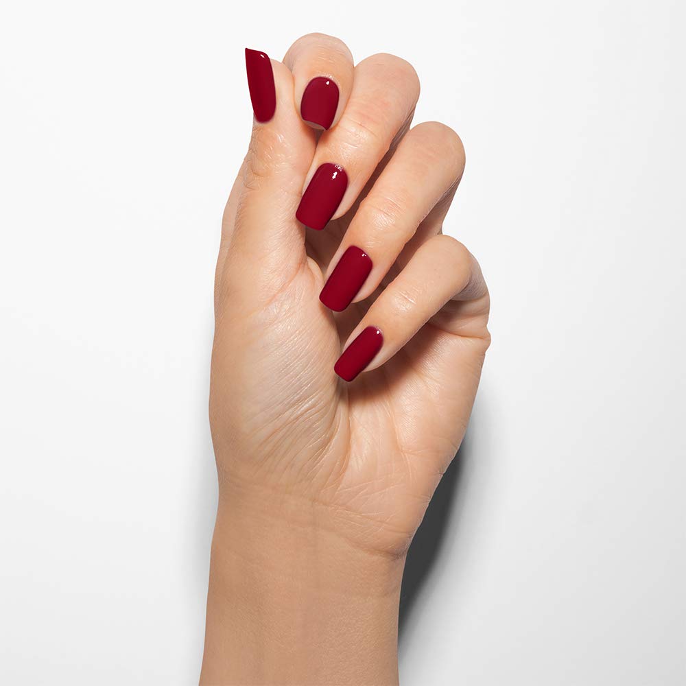 Morgan Taylor Nail Lacquer (Man Of The Moment) Red Nail Polish, Finger Nail Polish, Long Lasting Nail Polish, Red Nail Lacquer,