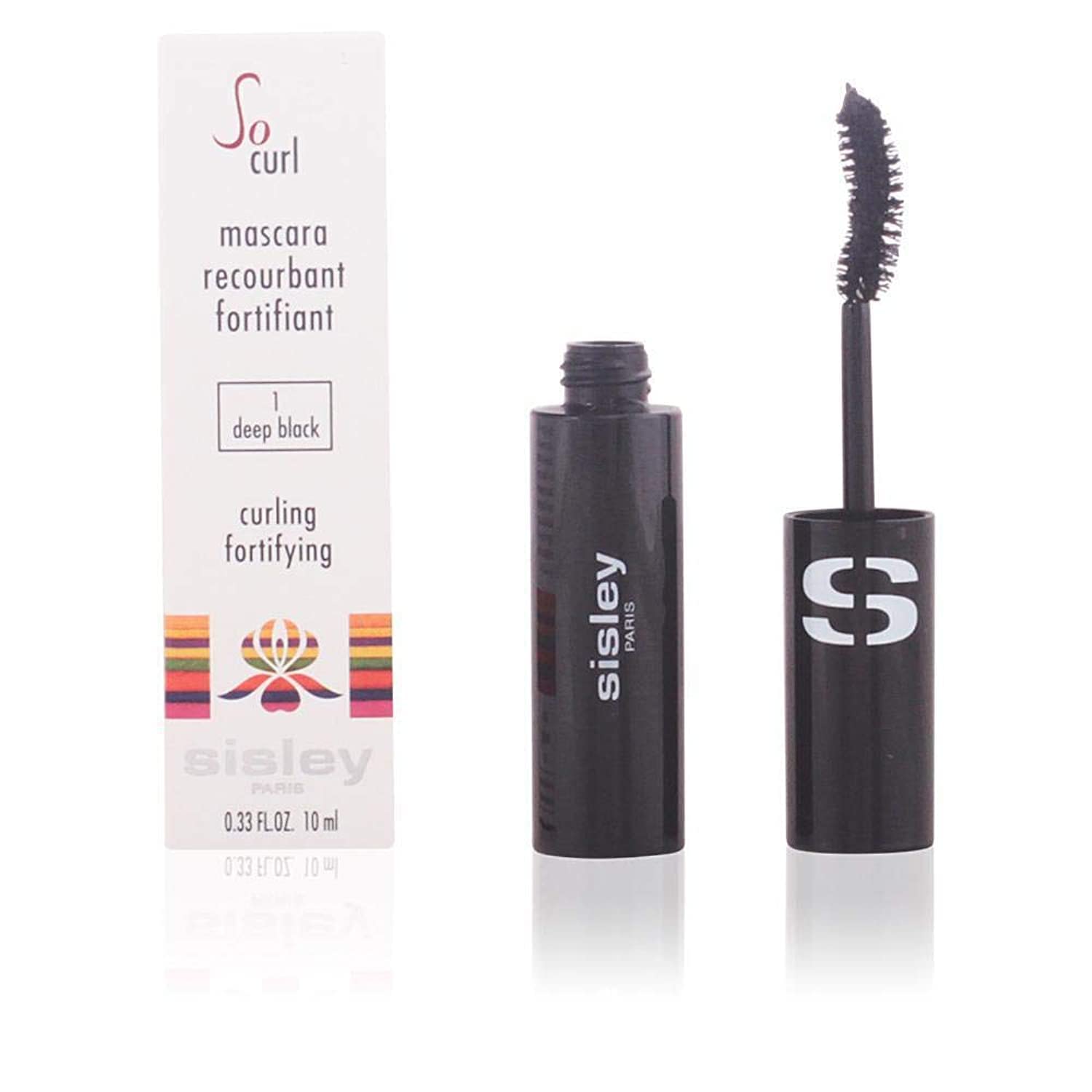 Sisley Paris So Curl Curling Fortifying Mascara, 02 Deep Brown, 033 Ounce (W-C-11658)