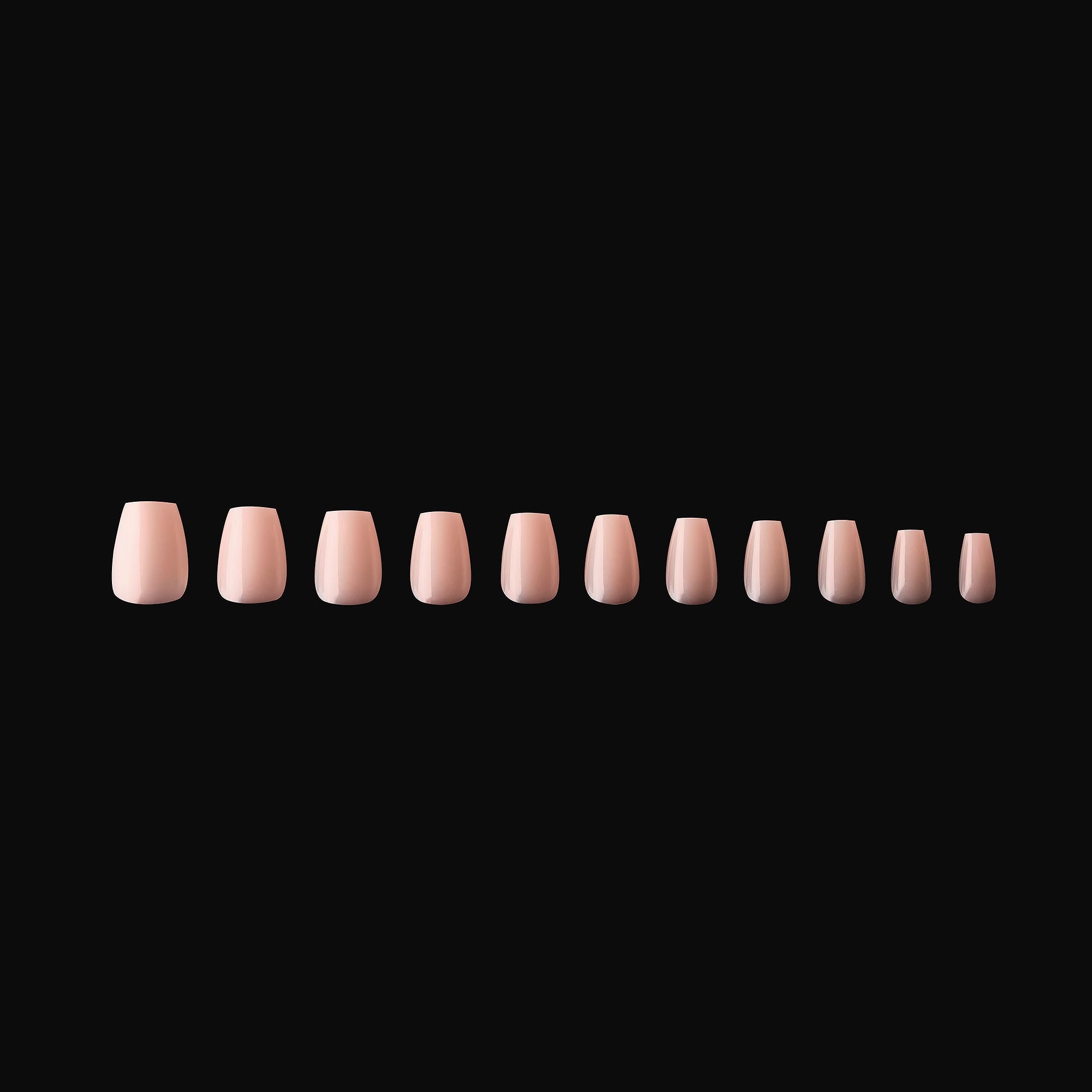 Apres Neutrals Gel-X Margot Box Of Press On Nails, 11 Sizes 00-9, Soft Gel Nail Tip Box (150Pcs) (Natural Coffin Extra Short, 15