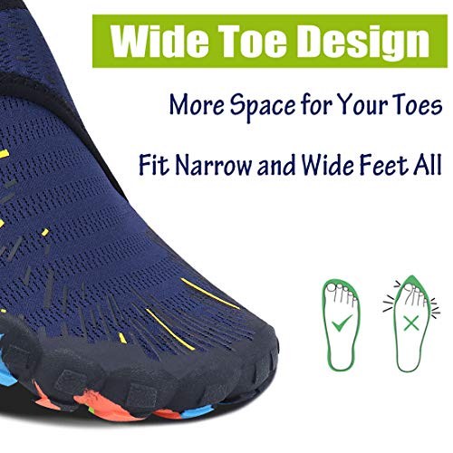 Men Women Quick Dry Barefoot Hiking Water Shoes For Swim Surf Exercise