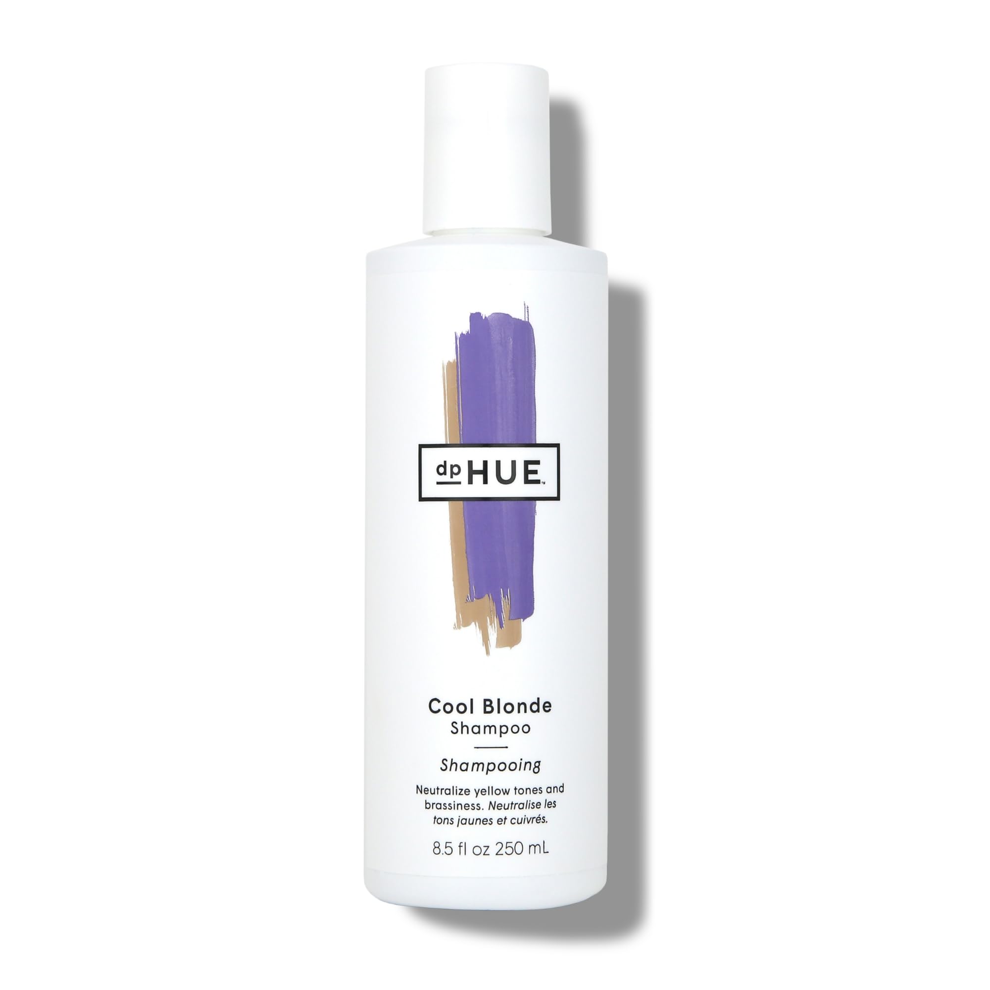 dpHUE Cool Blonde Shampoo - 8.5 oz - Purple Pigments Neutralize Unwanted Yellow, Brassy Hair Tones - Color Safe - Paraben, SLS &