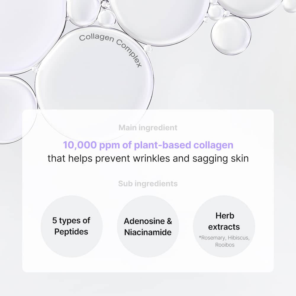 TIRTIR Collagen Lifting Eye Cream - Roller Applicator, Wrinkle Spot Treatment, Revitalizing Moisturizer,Tightening Under Eye For