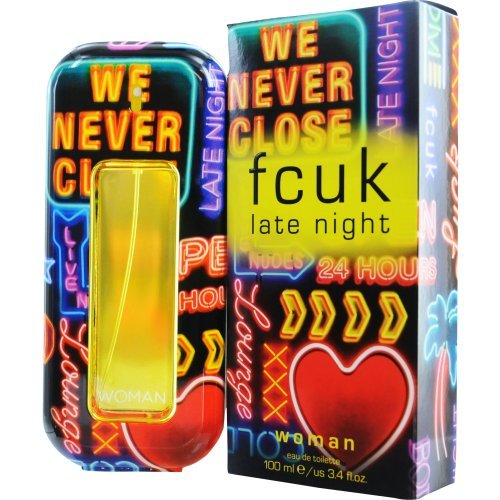 Fcuk Late Night By French Connection Uk Edt Spray For Women 3.4 Oz