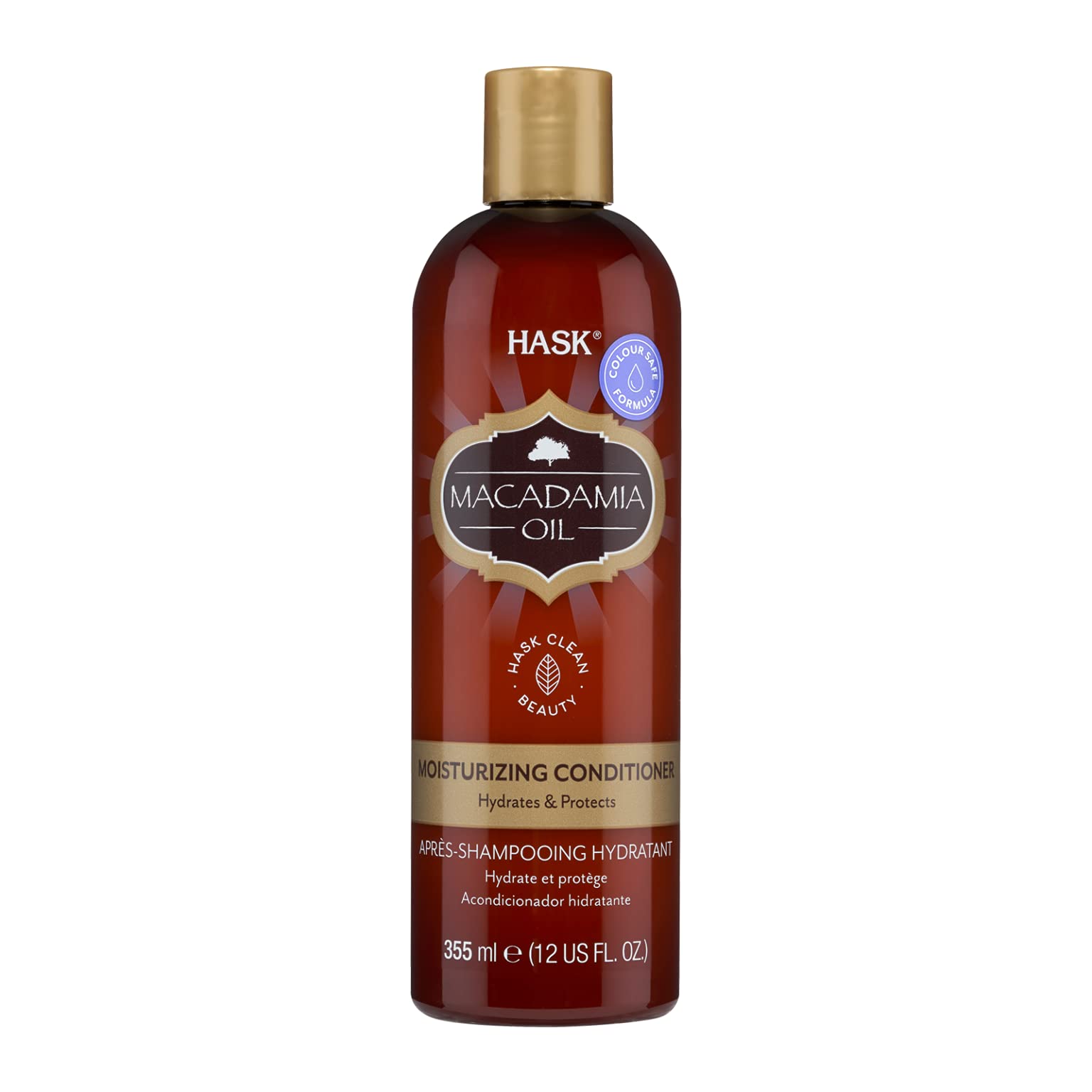Hask Macadamia Oil Moisturizing Conditioner, 12 Ounce