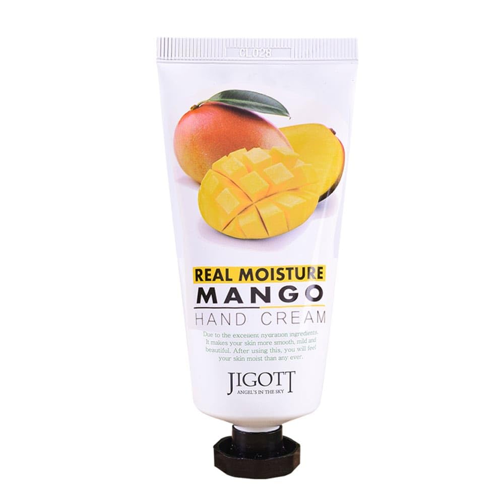 Jigott Real Moisture Mango Hand Cream 100ml/3.38fl.oz - Excellent Hydration Hand Cream (Mango)