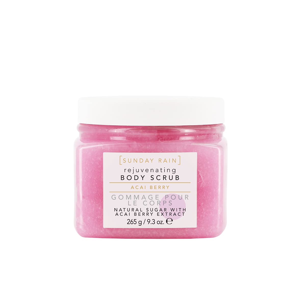 Sunday Rain Body Scrub, Acai Berry, Acai Berry Body Scrub