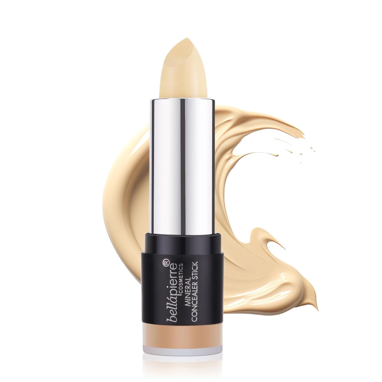 bellapierre Mineral Concealer Stick | Easy to Blend Natural Wax Matte Makeup | Hides Acne, Discoloration & Blemishes | Non-Toxic
