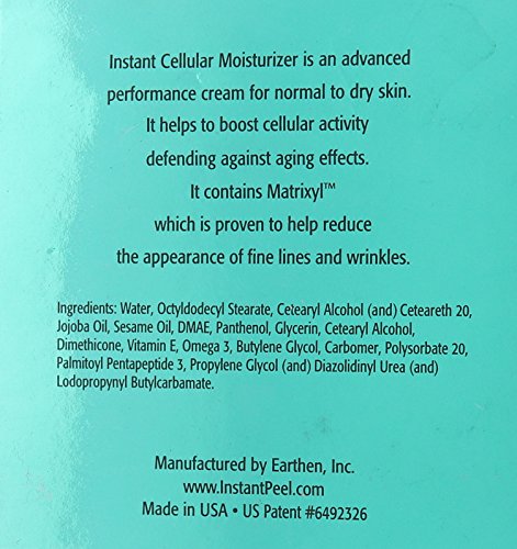 Instant CelluMoist is an anti-wrinkle, and moisturizing cream,for Normal to Dry Skin, 1.7 Ounce